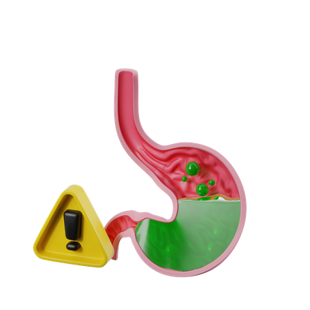 Gastritis estomacal  3D Icon