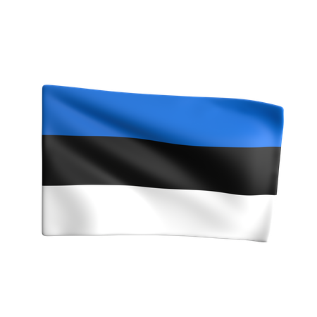 Estonia  3D Icon