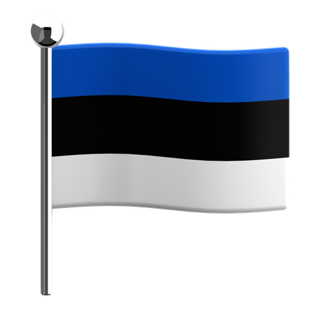 Estonia  3D Icon