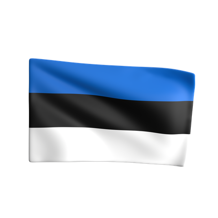 Estonia  3D Icon