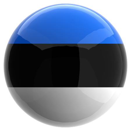 Estonia  3D Icon