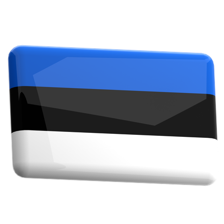 Estonia  3D Icon