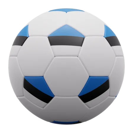 Estonia Ball  3D Icon