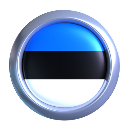 Estonia Emblem  3D Icon