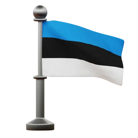 Estonina Flag  3D Icon