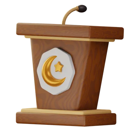 Estrade  3D Icon