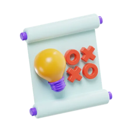 Estrategia  3D Icon