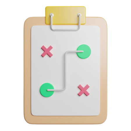 Estrategia  3D Icon