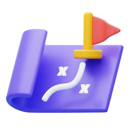 Estratégia  3D Icon