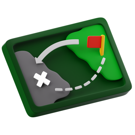 Estrategia  3D Icon