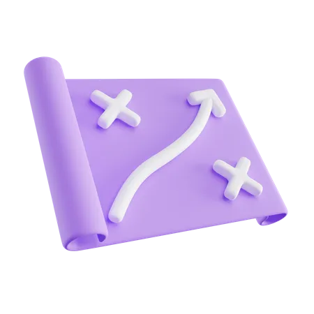 Estrategia  3D Icon