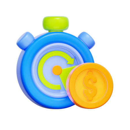 Estrategia a corto plazo  3D Icon