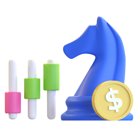 Estratégia de investimento  3D Icon