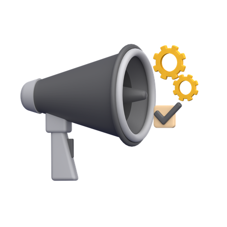 Estratégia de marketing  3D Icon