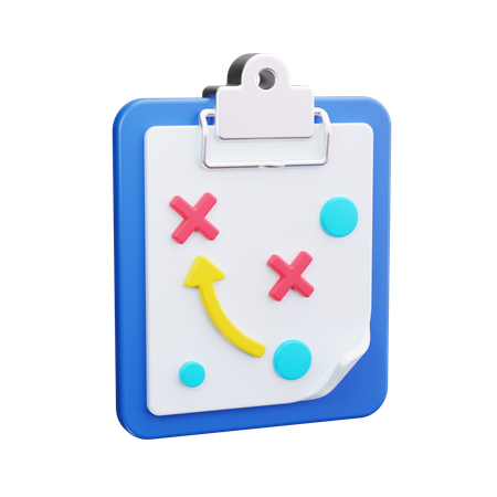 Estratégia de negócio  3D Icon