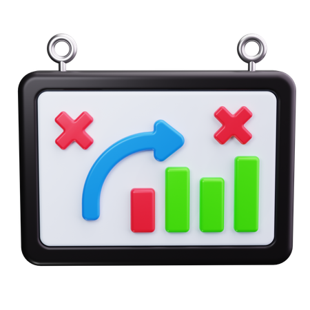 Estrategia de negocios  3D Icon