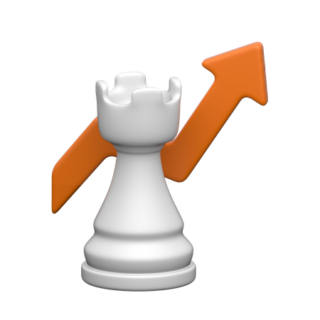 Estrategia de negocios  3D Icon