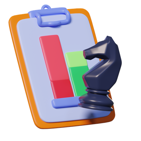 Estratégia política  3D Icon