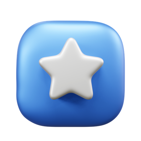 Estrela  3D Icon