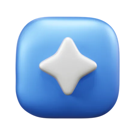 Estrela  3D Icon