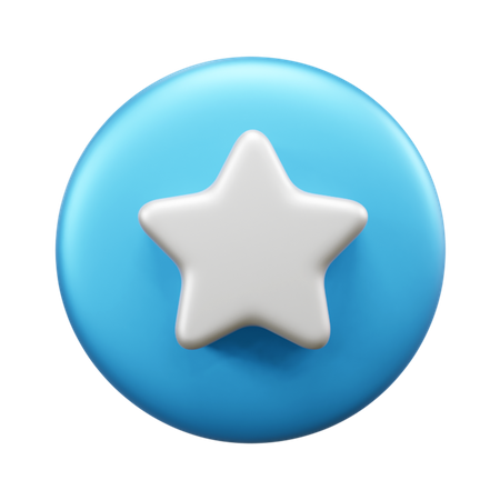 Estrela  3D Icon