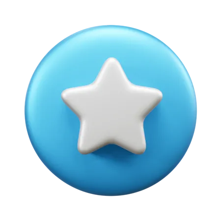 Estrela  3D Icon