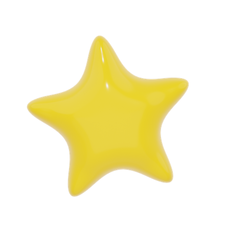 Estrela  3D Icon