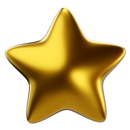 Estrela  3D Icon