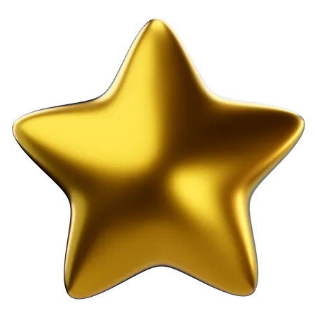 Estrela  3D Icon