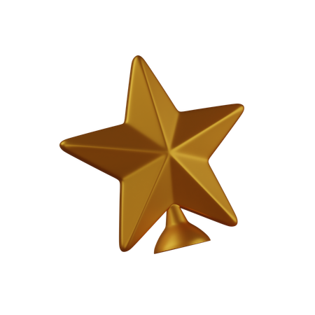 Estrela  3D Icon