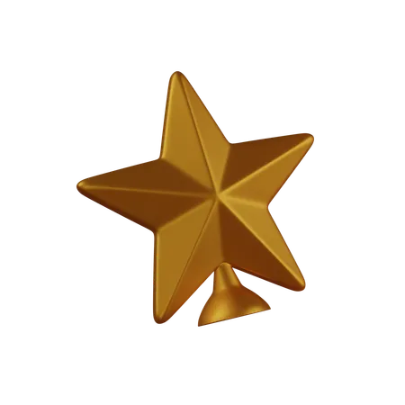 Estrela  3D Icon