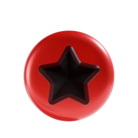 Estrela  3D Icon