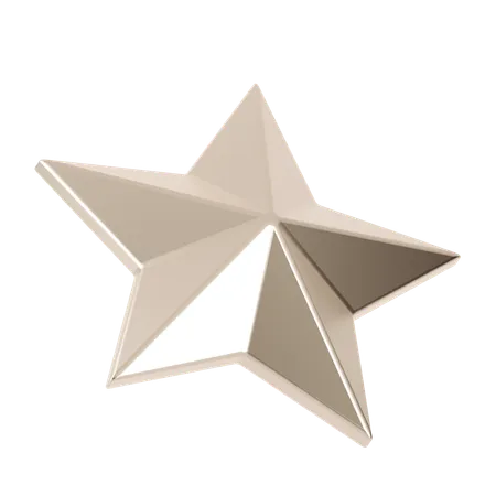 Estrela  3D Icon