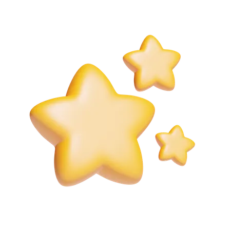 Estrela  3D Icon