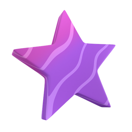 Estrela  3D Icon