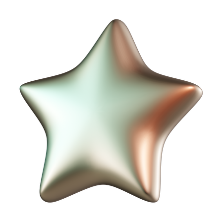 Estrela  3D Icon