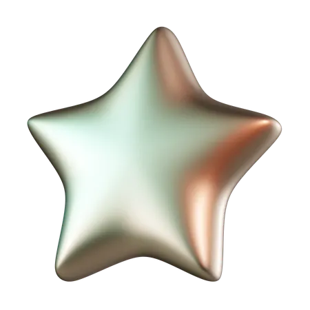 Estrela  3D Icon