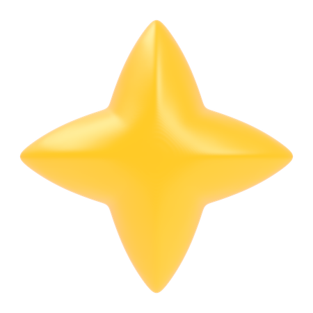 Estrela  3D Icon