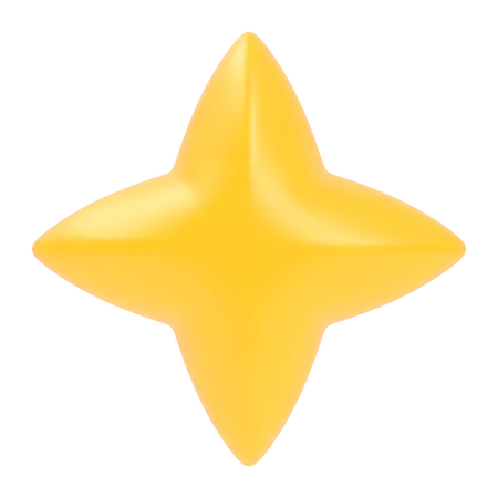 Estrela  3D Icon