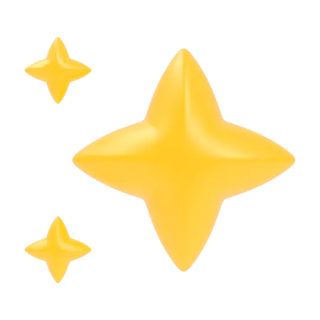 Estrela  3D Icon