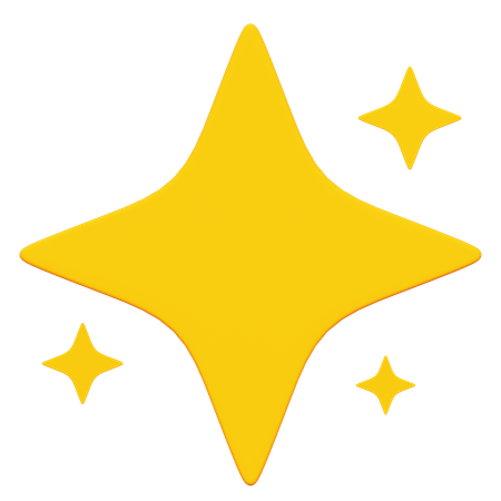 Estrela  3D Icon