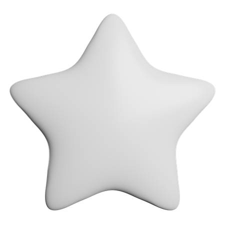 Estrela  3D Icon