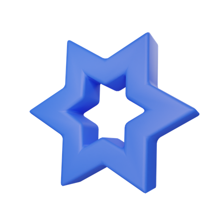 Estrela  3D Icon