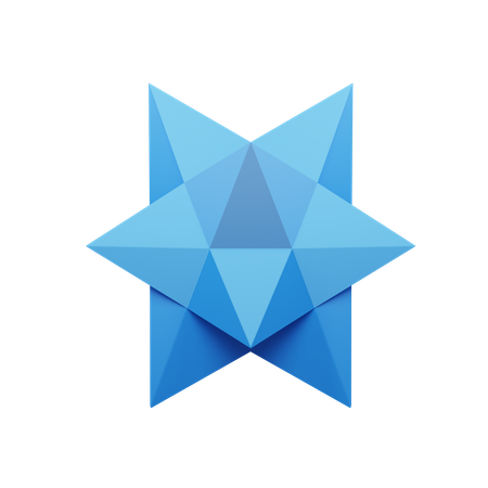 Estrela  3D Icon