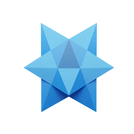 Estrela  3D Icon