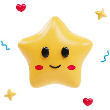 Estrela  3D Icon