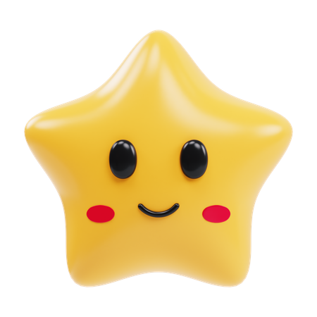 Estrela  3D Icon