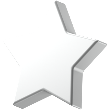 Estrela  3D Icon