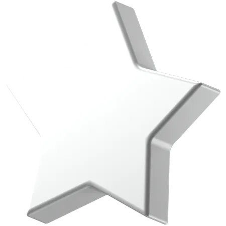 Estrela  3D Icon