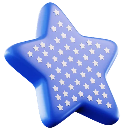 Estrela  3D Icon